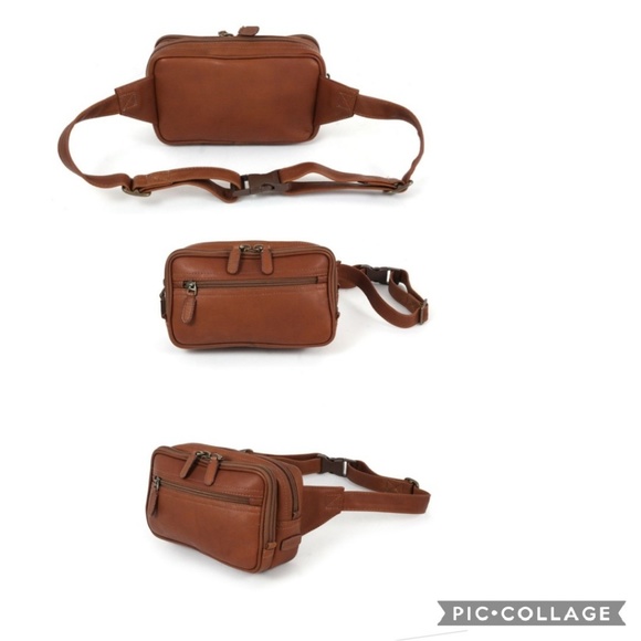 Mosaic Handbags - Dorado Leather Travel Waist Pack by Mosaic